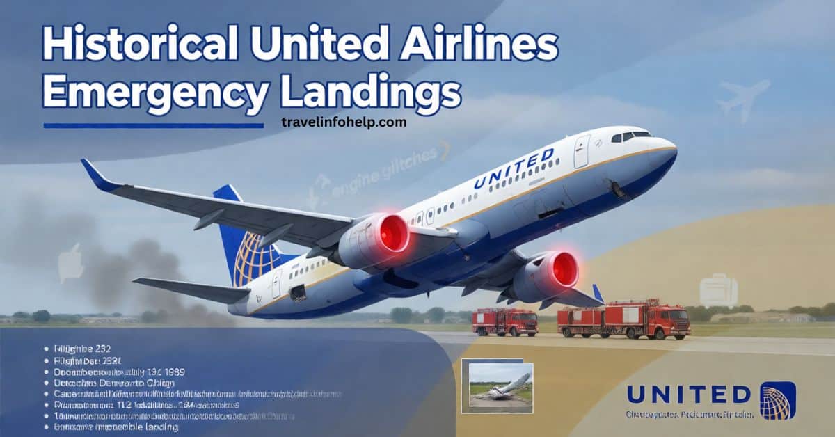 united airlines flight emergency landing