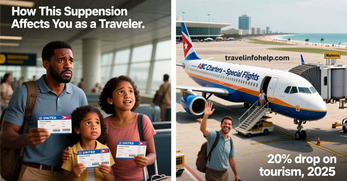 united airlines cuba flights suspension