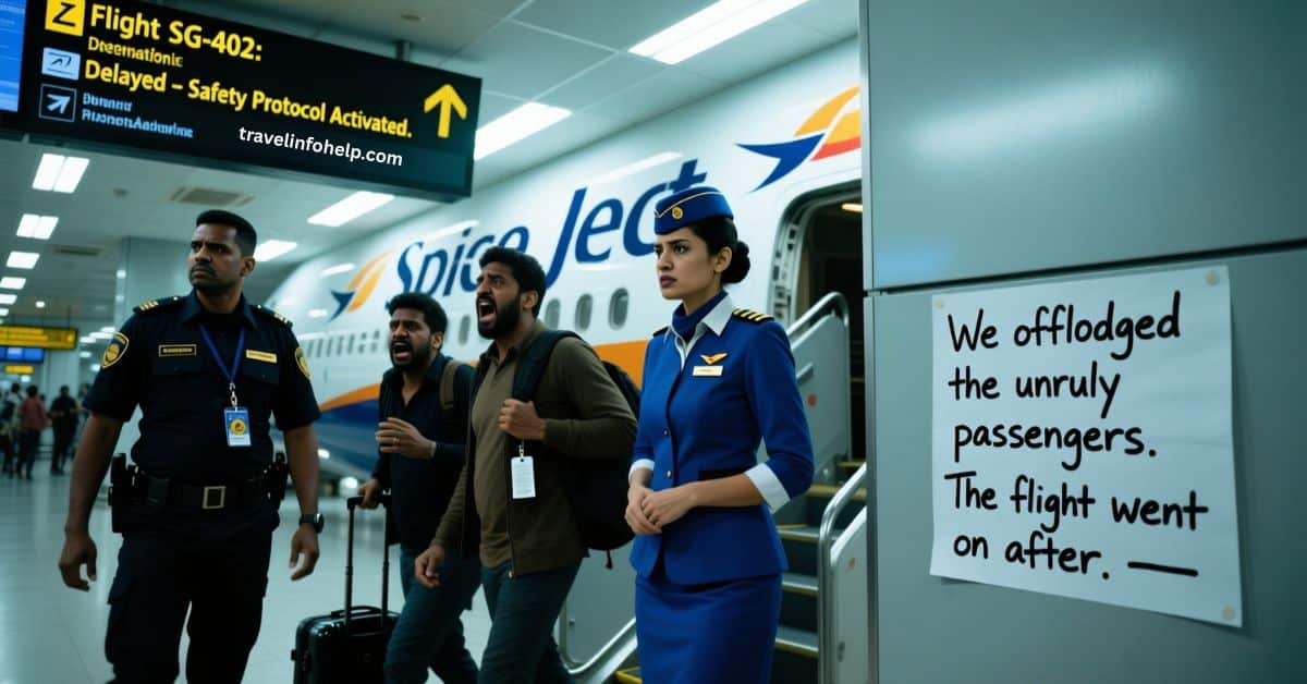 unruly passengers cockpit disruption spicejet