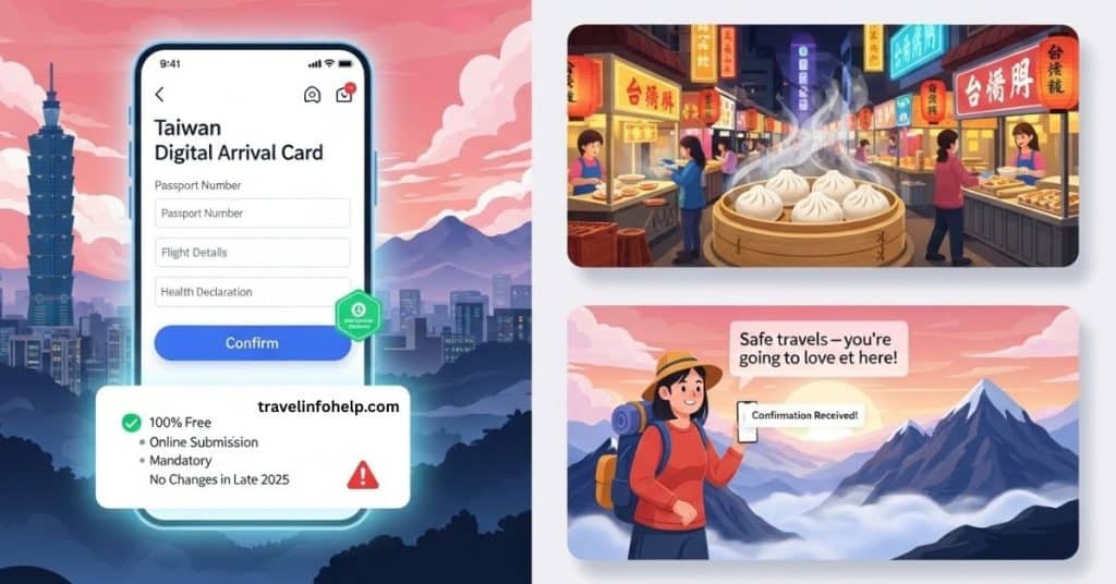 taiwan digital arrival card requirement